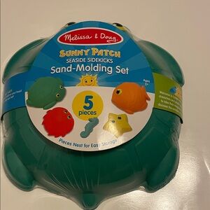 Melissa & Doug Sunny Patch Seaside Sidekicks Sand-Molding Set NWT